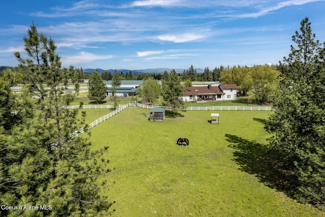 7104 W Kidd Island Rd, Coeur Dalene, ID 83814 - overview of rural landscape with agricultural land