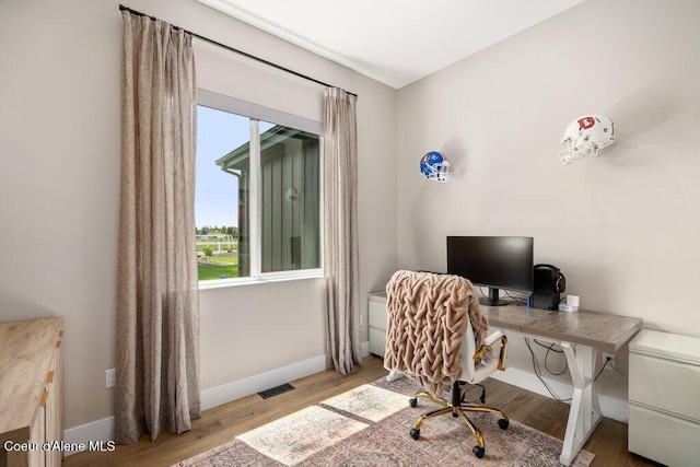 1831 E Dalton Ave, Dalton Gardens, ID 83815 - office with wood finished floors and baseboards