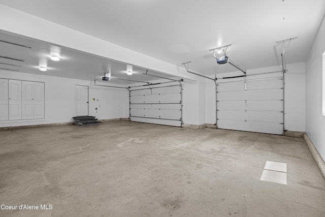 2411 W Diamond Bar Rd, Rathdrum, ID 83858 - garage with a garage door opener