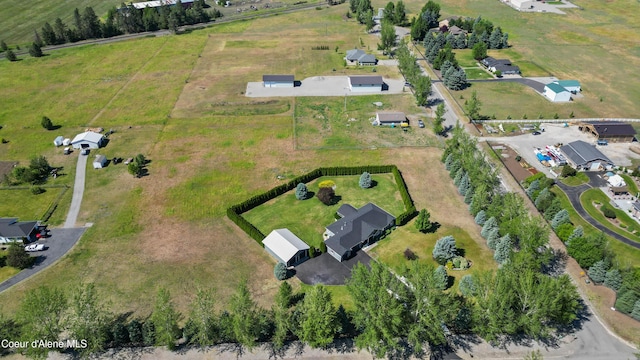 2411 W Diamond Bar Rd, Rathdrum, ID 83858 - aerial view of property's location with rural landscape