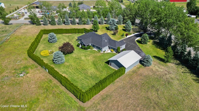 2411 W Diamond Bar Rd, Rathdrum, ID 83858 - aerial view of property and surrounding area