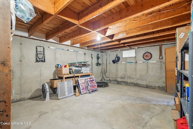 1180 Mountain View Rd, Clark Fork, ID 83811 - view of unfinished below grade area