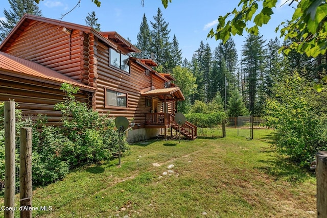 1180 Mountain View Rd, Clark Fork, ID 83811 - view of yard