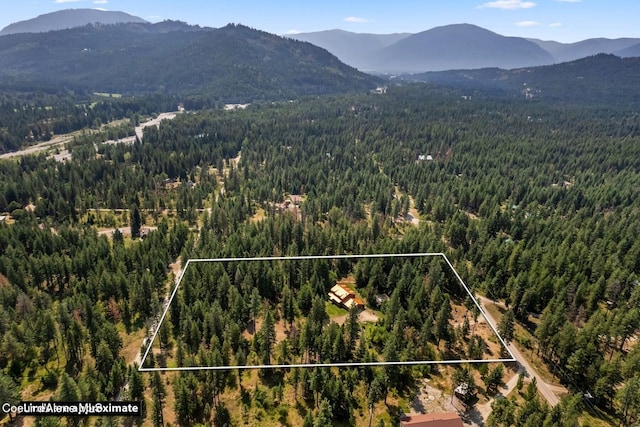 1180 Mountain View Rd, Clark Fork, ID 83811 - bird's eye view of a forest and mountains