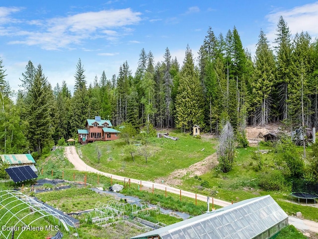 1155 Gold Creek Ridge Rd, Sandpoint, ID 83864 - bird's eye view of a heavily wooded area