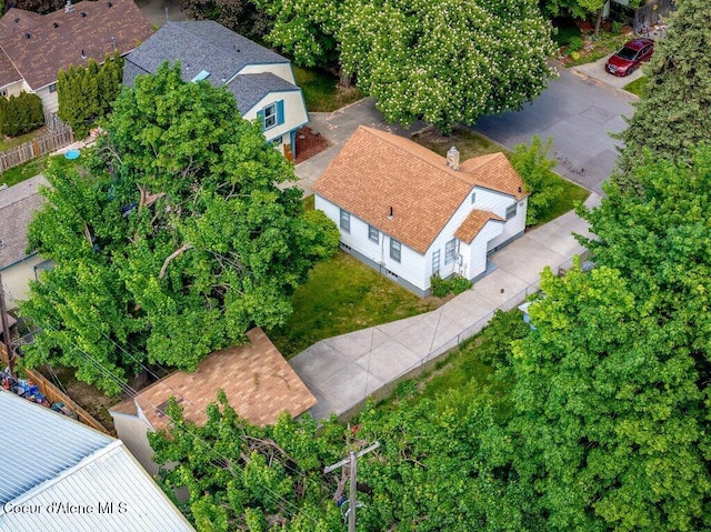 1415 N 2nd St, Coeur Dalene, ID 83814 - aerial view of property and surrounding area