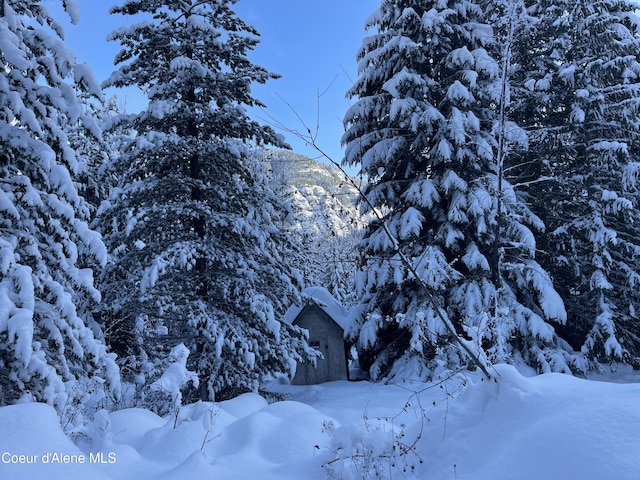 1728 Dry Creek Rd, Clark Fork, ID 83811 - view of mountain background