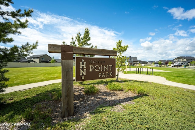 13311 N Loveland Way, Hayden, ID 83835 - community / neighborhood sign with a residential view