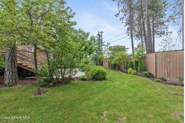 2840 W Masters Dr, Coeur Dalene, ID 83815 - view of yard