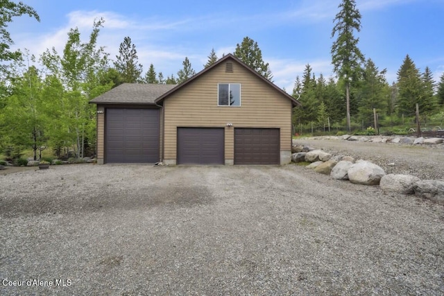 558 Grouse Hill Rd, Bonners Ferry, ID 83805 - view of detached garage