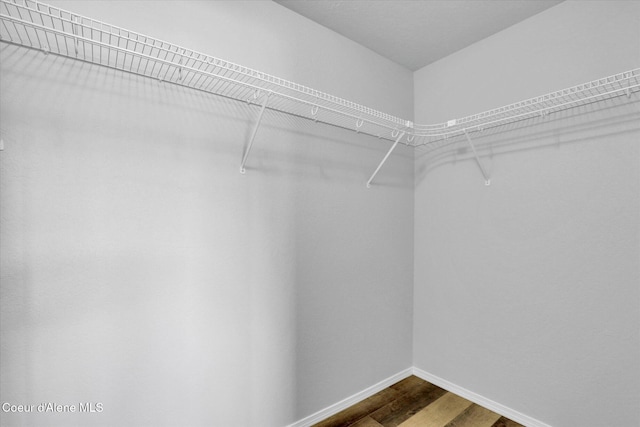2230 N Methow Ct, Post Falls, ID 83854 - walk in closet with dark wood-style flooring
