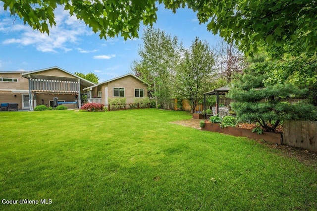9147 N Entiate Dr, Hayden, ID 83835 - view of yard with a gazebo