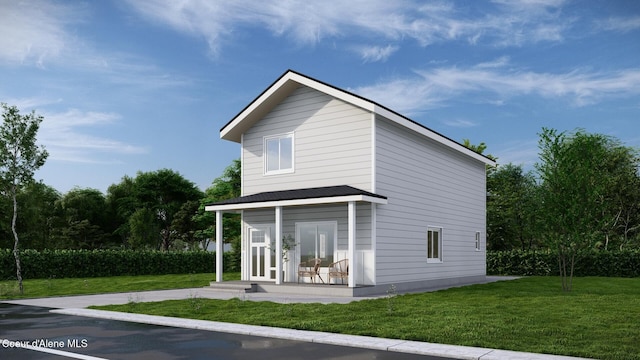 2248 N Syringa St, Post Falls, ID 83854 - back of property featuring a yard