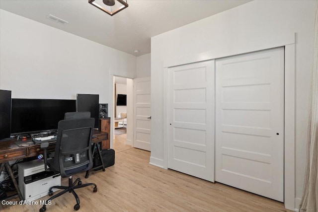 2917 N Bygone Way, Post Falls, ID 83854 - home office with light wood-style flooring