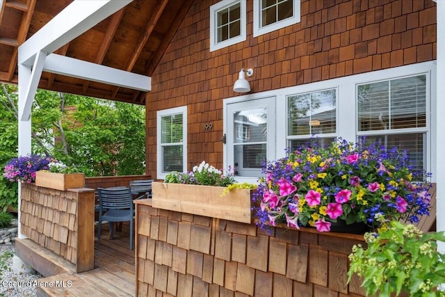 199 Pomrankey Ln, Dover, ID 83825 - deck with outdoor dining space