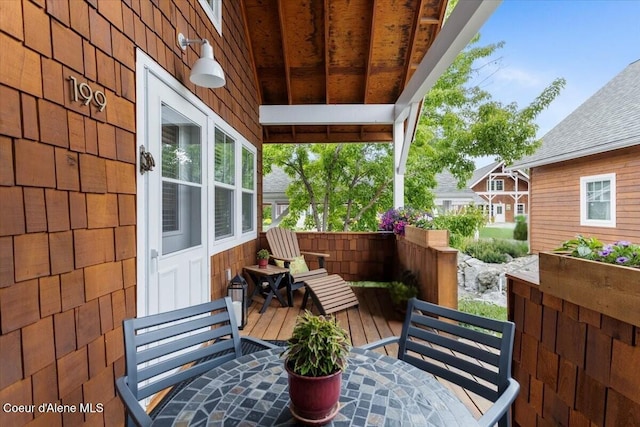 199 Pomrankey Ln, Dover, ID 83825 - view of deck