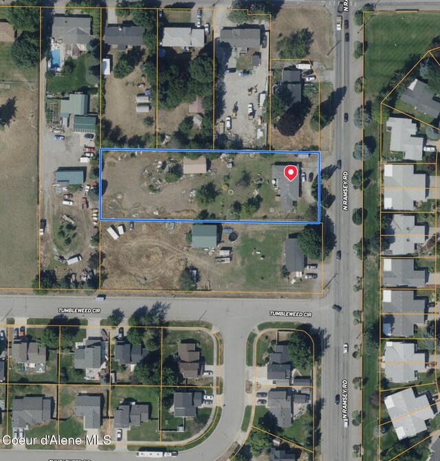 8705 N Ramsey Rd, Hayden, ID 83835 - map of property location