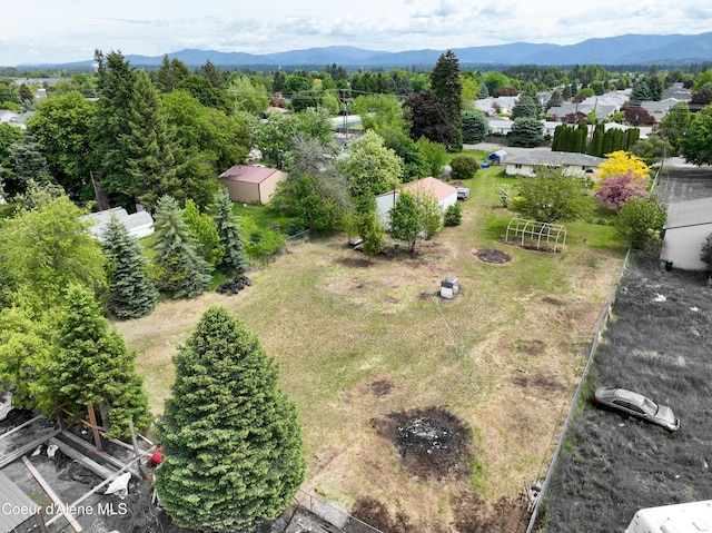 8705 N Ramsey Rd, Hayden, ID 83835 - aerial view of a mountainous background