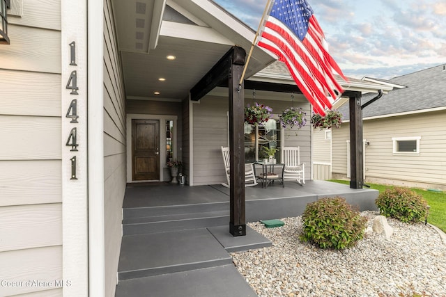 14441 N Pristine Cir, Rathdrum, ID 83858 - entrance to property with covered porch