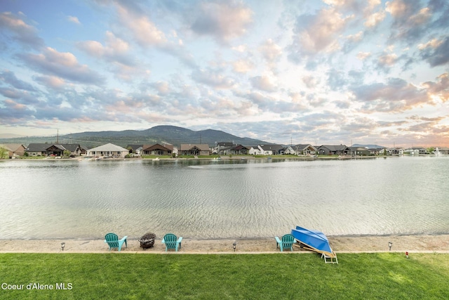 14441 N Pristine Cir, Rathdrum, ID 83858 - water view with nearby suburban area and mountains