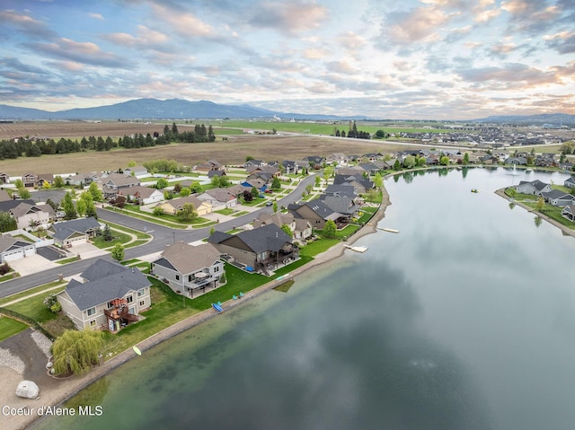 14441 N Pristine Cir, Rathdrum, ID 83858 - view of property location with a water and mountain view and nearby suburban area