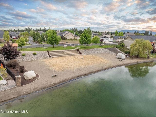 14441 N Pristine Cir, Rathdrum, ID 83858 - aerial view of residential area with a nearby body of water