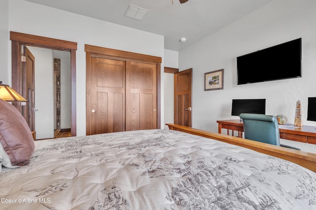 4618 S Scenic Dr, Coeur Dalene, ID 83814 - bedroom with a closet