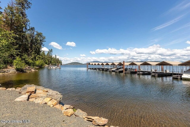 4618 S Scenic Dr, Coeur Dalene, ID 83814 - dock with a water view