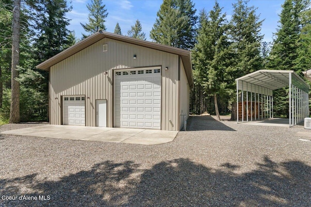 23815 N Rapalla Ct, Athol, ID 83801 - detached garage with a carport