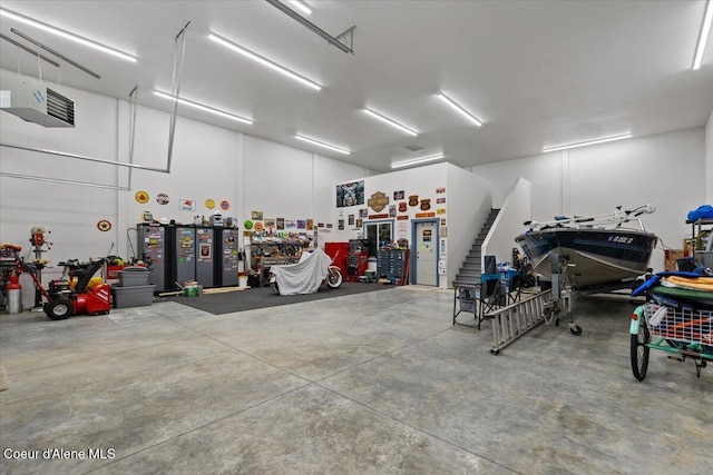23815 N Rapalla Ct, Athol, ID 83801 - garage featuring a heating unit