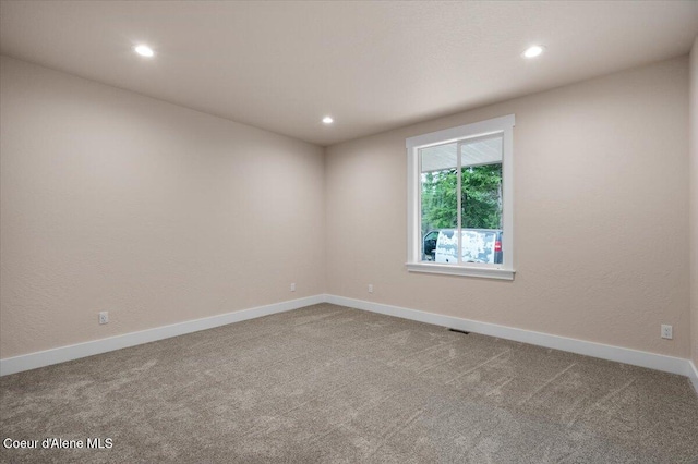 10233 Bunco Rd, Athol, ID 83801 - carpeted empty room with recessed lighting and baseboards