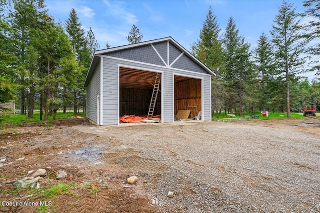 10233 Bunco Rd, Athol, ID 83801 - view of detached garage