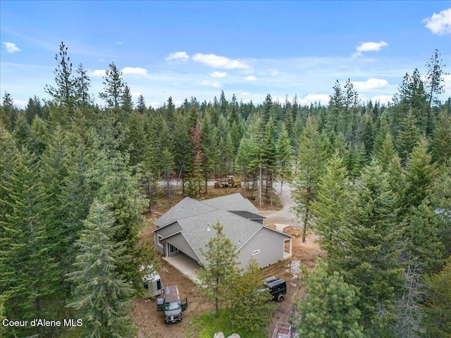 10233 Bunco Rd, Athol, ID 83801 - view of subject property with a forest