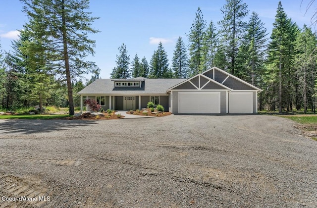 10233 Bunco Rd, Athol, ID 83801 - view of front of house with driveway and a garage