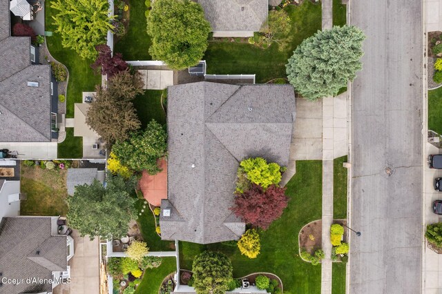 5030 E Frazier Dr, Post Falls, ID 83854 - aerial perspective of suburban area