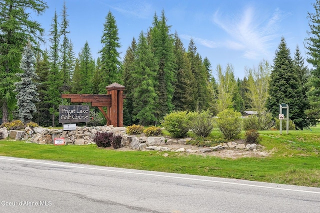 225 Fairway Dr, Priest Lake, ID 83856 - view of community / neighborhood sign