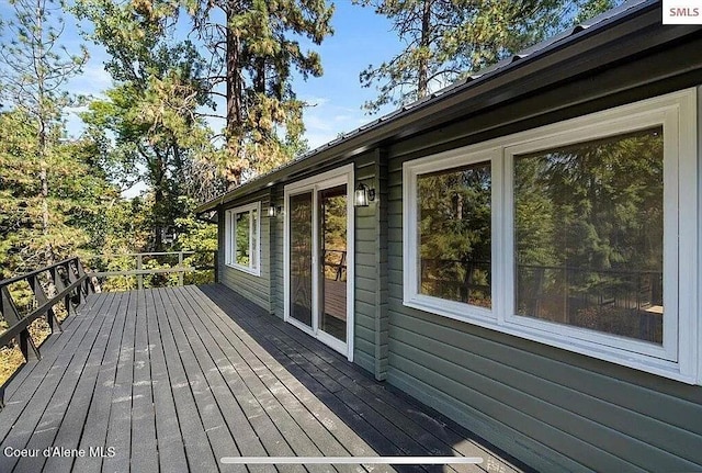 31961 N 3rd Ave, Spirit Lake, ID 83869 - view of wooden terrace