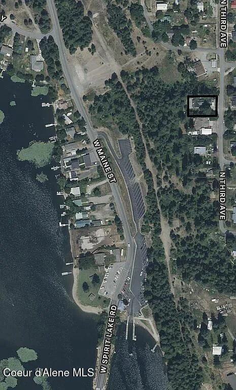 31961 N 3rd Ave, Spirit Lake, ID 83869 - aerial map of property and surrounding area