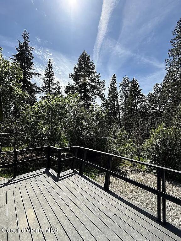 31961 N 3rd Ave, Spirit Lake, ID 83869 - view of wooden deck
