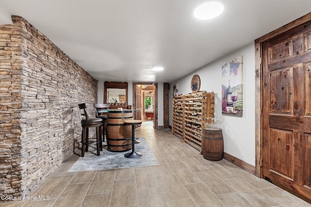 14318 N Waters Edge Ct, Hayden, ID 83835 - wine cellar featuring a dry bar and baseboards