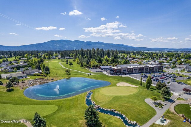3025 N Sand Trap Way, Post Falls, ID 83854 - drone / aerial view of a water and mountain view