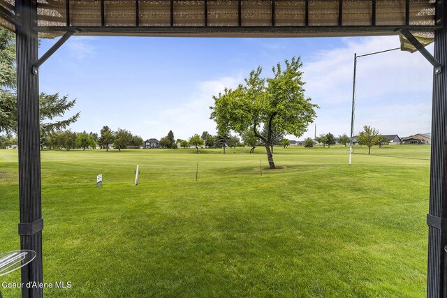 3025 N Sand Trap Way, Post Falls, ID 83854 - view of grassy yard featuring view of golf course