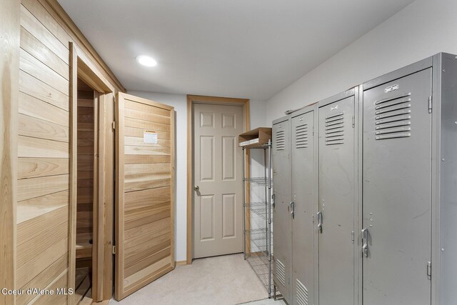 3025 N Sand Trap Way, Post Falls, ID 83854 - corridor with light colored carpet and baseboards