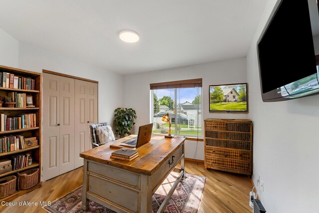 3025 N Sand Trap Way, Post Falls, ID 83854 - office space featuring light wood-style flooring