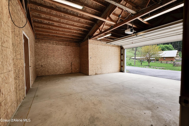 59A Creek Side Dr, Wallace, ID 83873 - garage with a garage door opener
