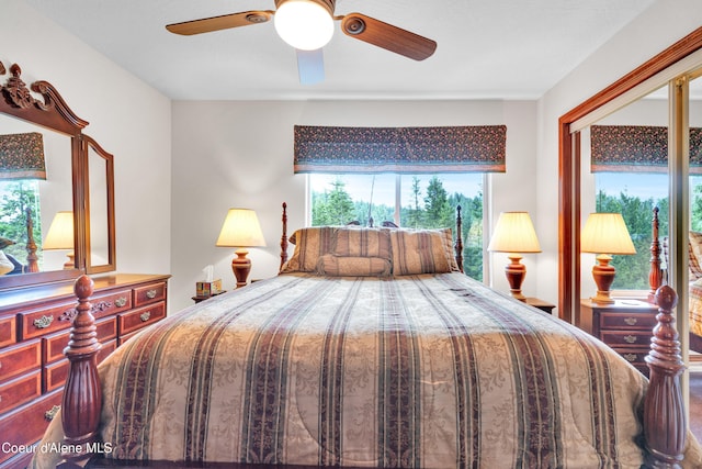 5340 W Hull Loop, Coeur Dalene, ID 83814 - bedroom featuring ceiling fan