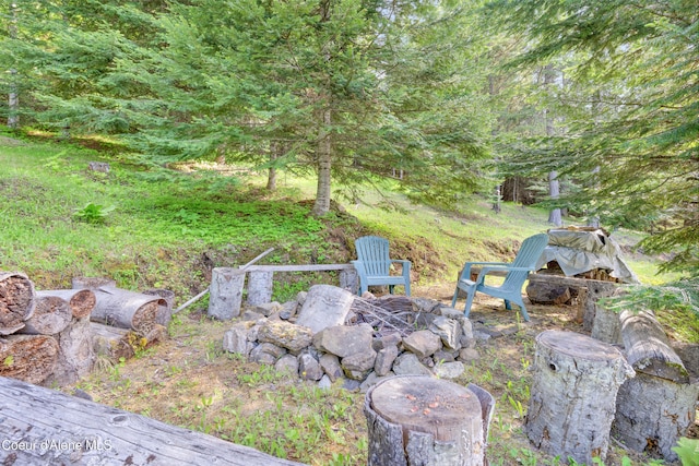 5340 W Hull Loop, Coeur Dalene, ID 83814 - view of yard