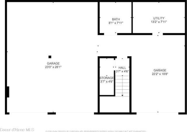5340 W Hull Loop, Coeur Dalene, ID 83814 - room layout