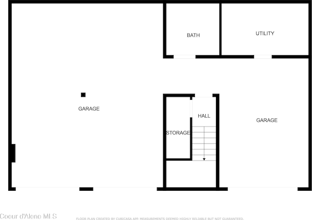 5340 W Hull Loop, Coeur Dalene, ID 83814 - property floor plan