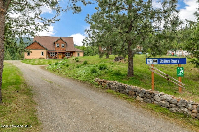 88 Fenway Dr, Sagle, ID 83860 - view of dirt / gravel driveway